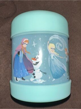 Pottery Barn Disney Frozen Container thermos Lunches/Snack Anna Elsa Olaf